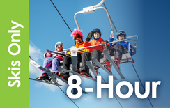 Ski Only 8HR Rental