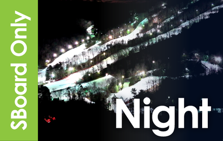 Snowboard Only Rental 6PM-10PM